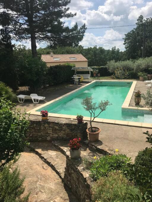 Gite Avec Piscine Au Coeur De La Vallee De La Ceze Saint-Laurent-de-Carnols Eksteriør billede