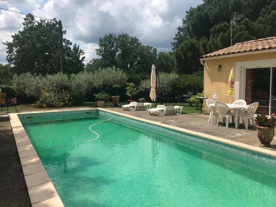 Gite Avec Piscine Au Coeur De La Vallee De La Ceze Saint-Laurent-de-Carnols Eksteriør billede